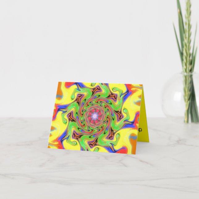 F133D1-Spegel Card-Je voulais juste vous présenter Tack Kort (Framsida)