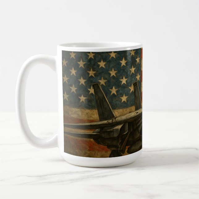 f14 tomcat kaffemugg (Vänster)