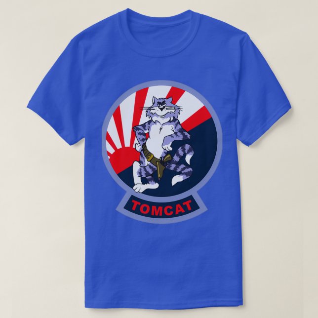 F14 Tomcat VF111 Solnedgångar 2 T Shirt (Design framsida)