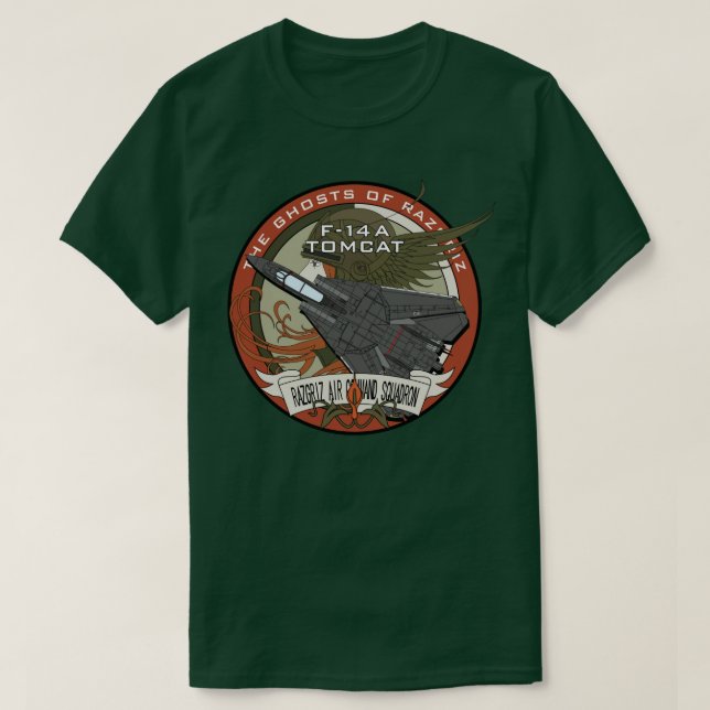 F14A Tomcat Razgriz Squadron T Shirt (Design framsida)