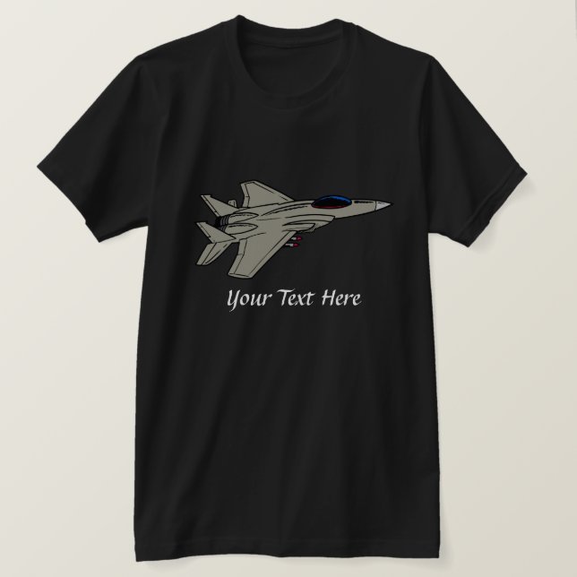 F15 Bekämpningsdesign T-shirt (Design framsida)