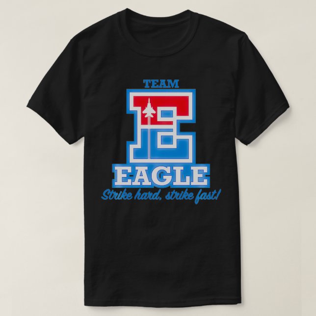 F15 Eagle Pullover  T Shirt (Design framsida)