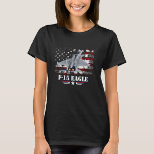 F15 Militärflygplan från Eagle Luft som bekämpar J T Shirt