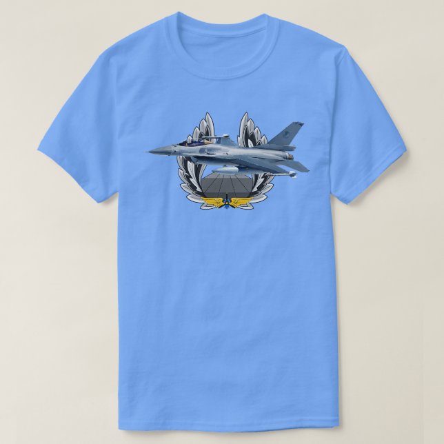 F16 Bekämpning av falk 1 T Shirt (Design framsida)