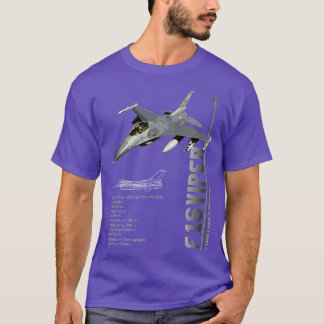 F16 Kampen mot Falcon Jet FightersSpec T Shirt