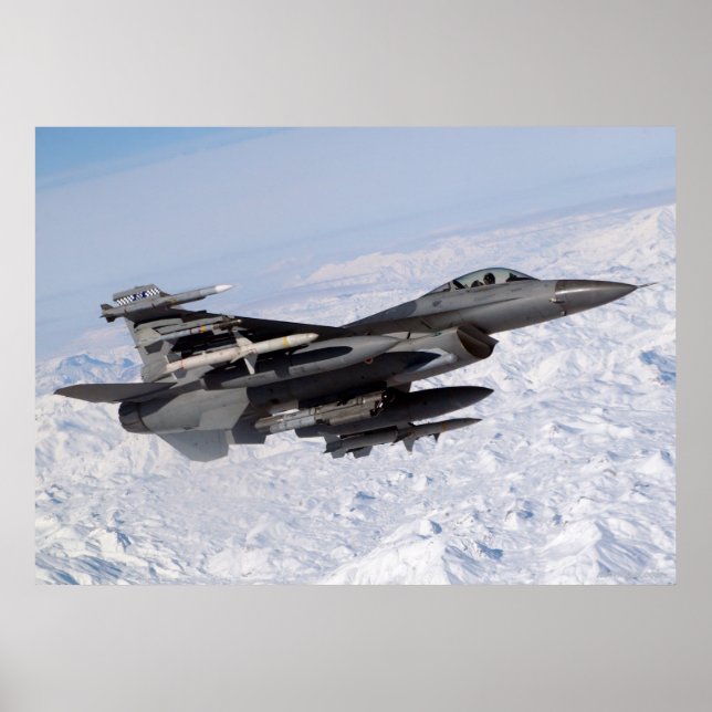 F16 om Northern Watch Poster (Framsidan)