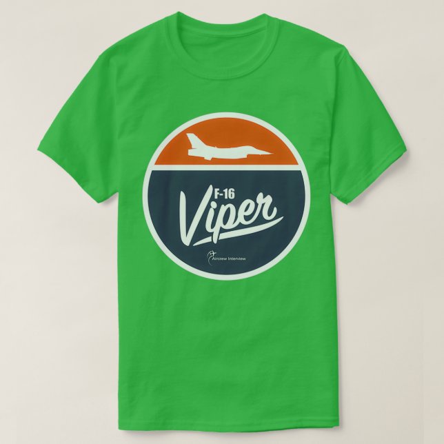 F16 Viper  T Shirt (Design framsida)