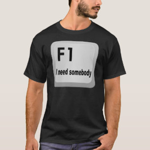 F1 behöver jag någon t-shirt