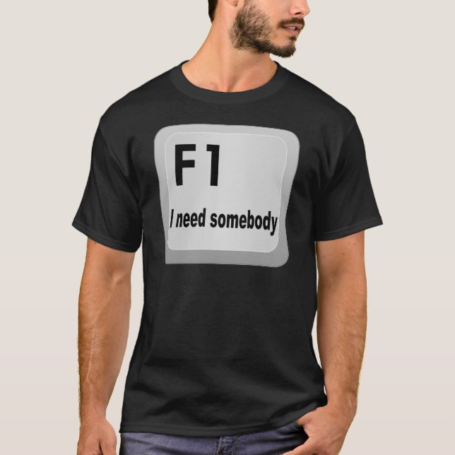 F1 behöver jag någon t-shirt (Framsida)