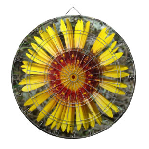F1 Gul Vildblomma Gaillardia Darttavla