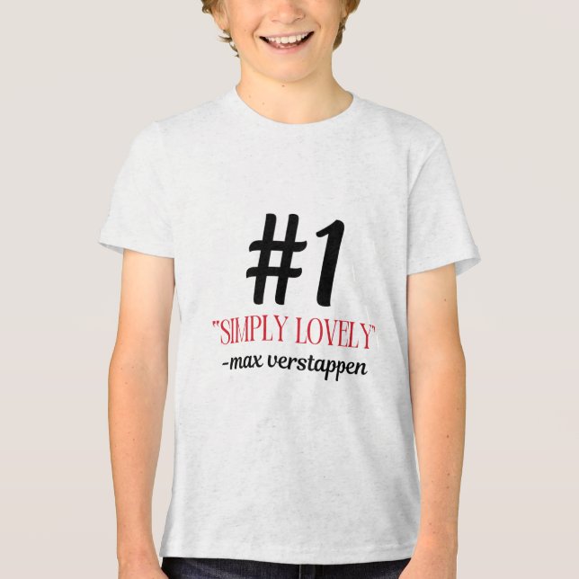 F1 Max. loving Sticker T Shirt (Framsida)
