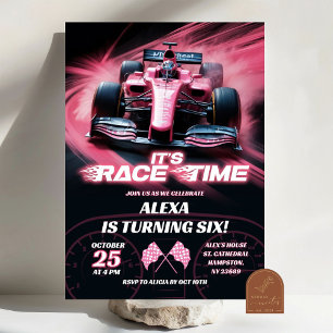 F1 Rosa Tävla Bilburgsdagstjur Inbjudningar