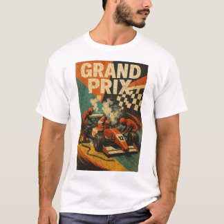 F1 stor prix t-shirt-avslappnad t shirt