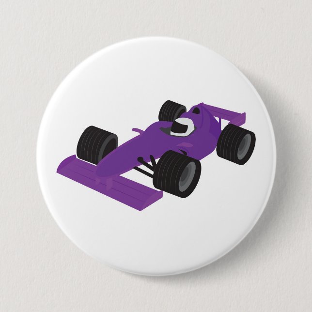 F1 tävlingsbil knapp (Framsida)