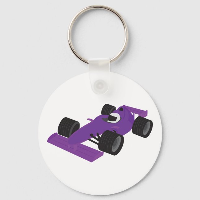 F1 tävlingsbil nyckelring (Framsida)