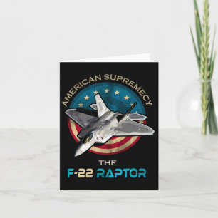 F22 Raptor American Patriotic Fighter Jet 4:e av J Kort