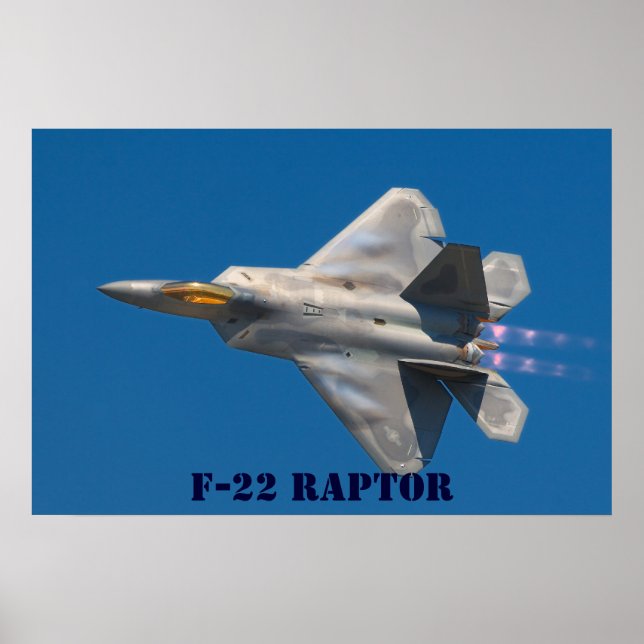 F22-RAPTOR POSTER (Framsidan)