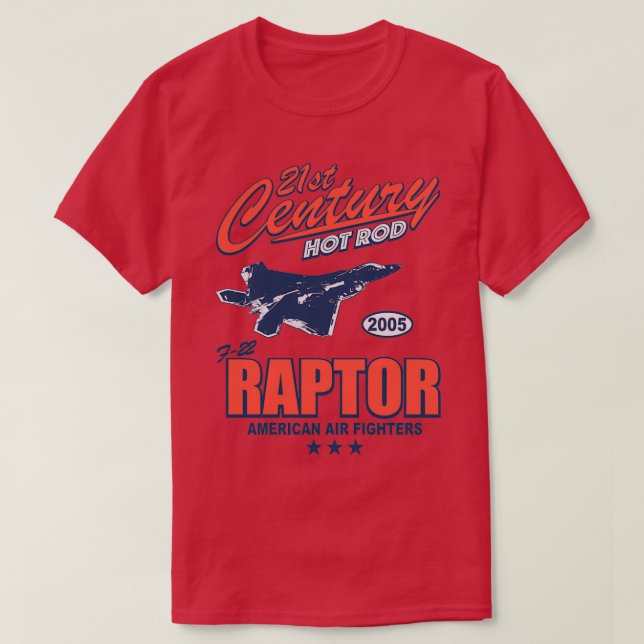 F22 RaptorTShirt T Shirt (Design framsida)