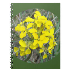 F33w Gula Vildblommor Anteckningsbok