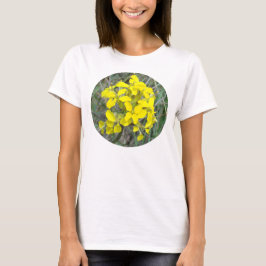 F33w Gult Wildblommor T-shirt