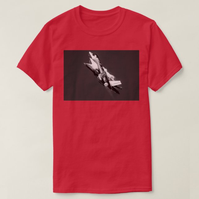 F35 Blixt ii vid lanseringen T Shirt (Design framsida)