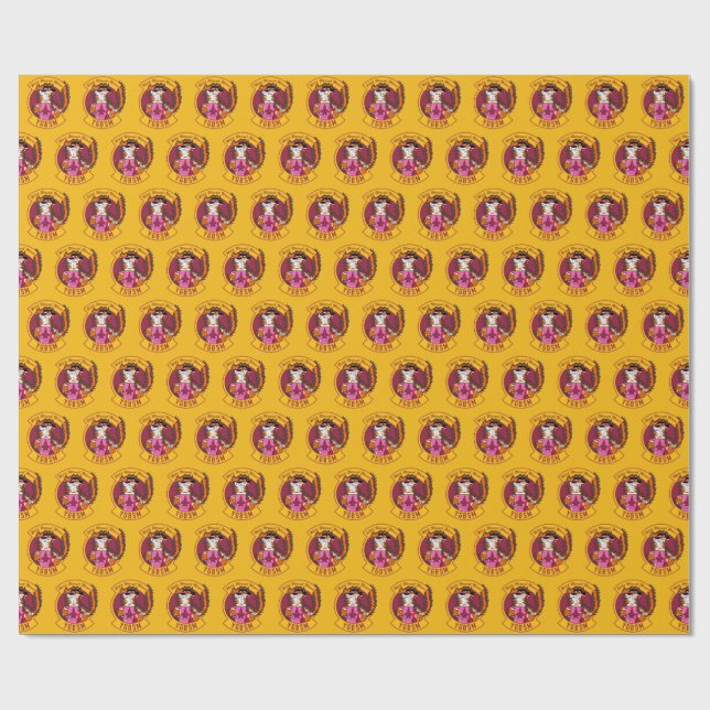 F35 Wild Weasel Wives Wrapping Paper Presentpapper (Platt)