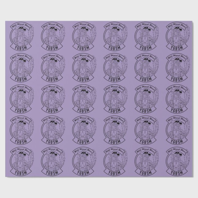 F35 Wild Weasel Wives Wrapping Paper Presentpapper (Platt)