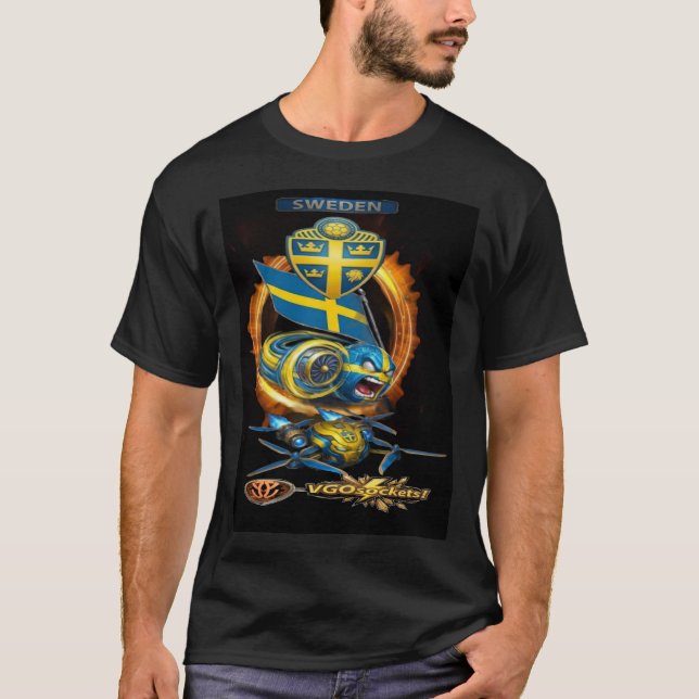 F3-Sverige T Shirt (Framsida)