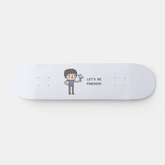 F3F5FF MINI SKATEBOARD BRÄDA 18,5 CM (Horz)
