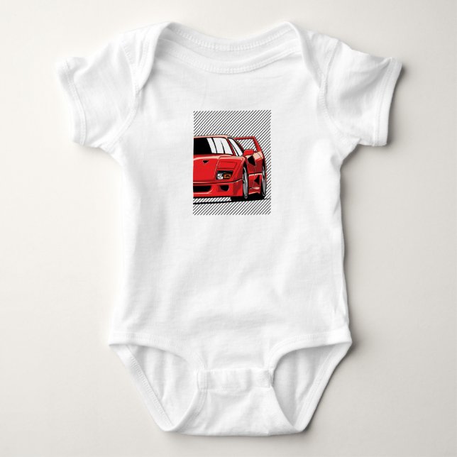 F40 Racing T Shirt (Framsida)