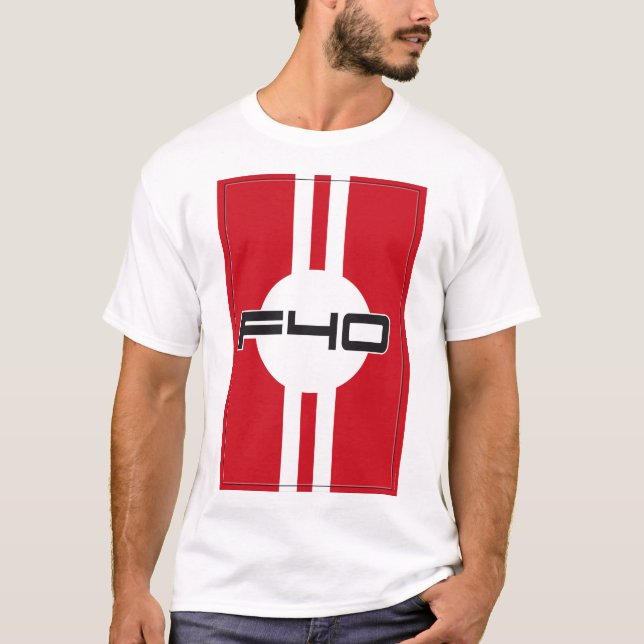 F40 T SHIRT (Framsida)