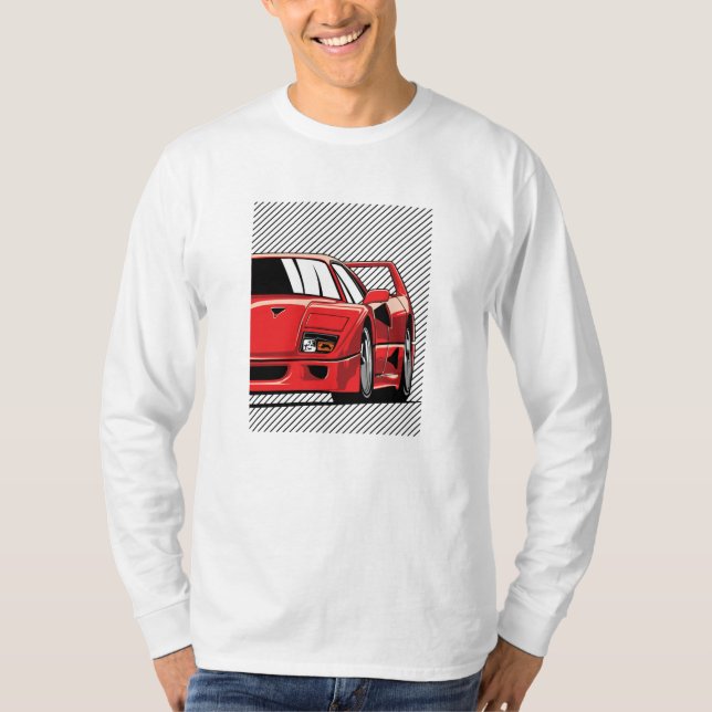 F40-Tävla T Shirt (Framsida)