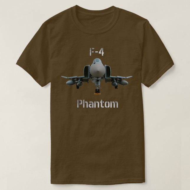 F4 Fantomkombattant jet-avlyssning T Shirt (Design framsida)