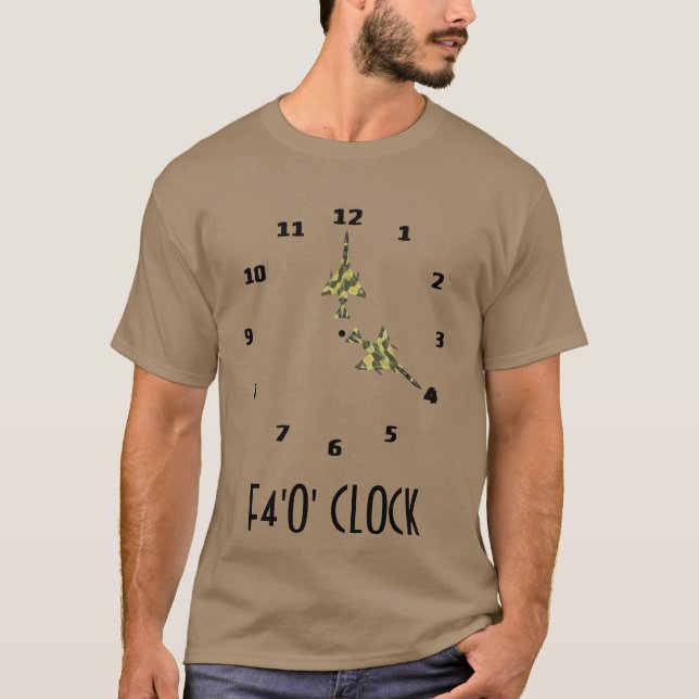 F4 O Clock Phantom Tee. T Shirt (Framsida)