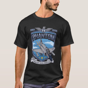 F4 Phantom II i Jet Fighter Military Aviation T Shirt
