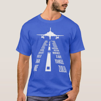 F4 Phantom Pilot Phonetic Alphabet Runway F T Shirt