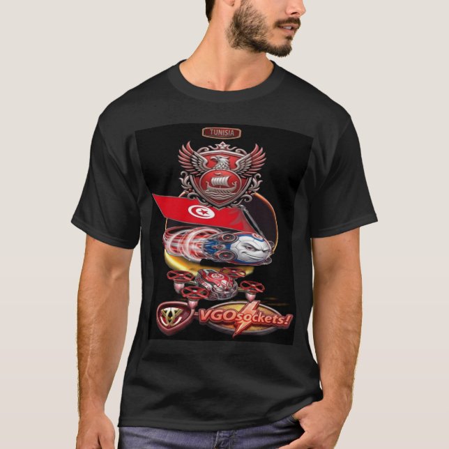 F4-Tunisien T Shirt (Framsida)