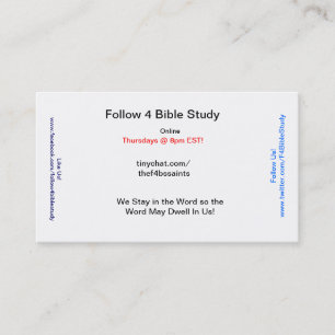 F4BS-Evangelistkort (100 ct) Visitkort