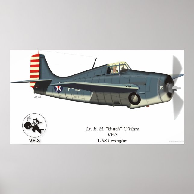 F4F Wildcat (O'Hare) Poster (Framsidan)