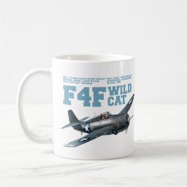 F4F Wildcat | WW2 Plane Kaffemugg