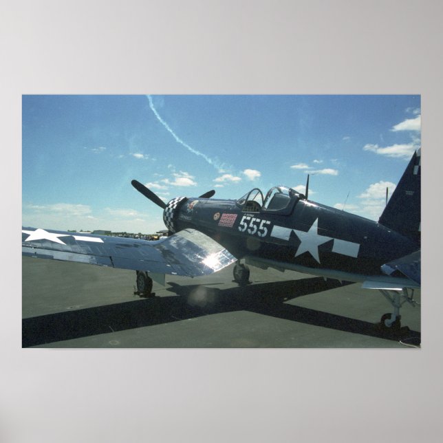 F4U-1 Corsair Poster (Framsidan)