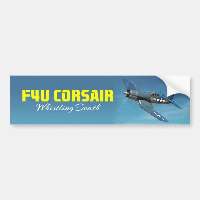 F4U-Corsair Bildekal (Framsidan)