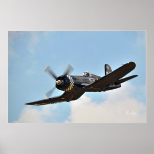 F4U-Corsair GullWing Poster