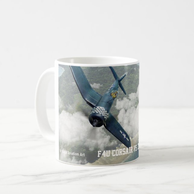 F4U Corsair Kaffemugg (Framsida vänster)