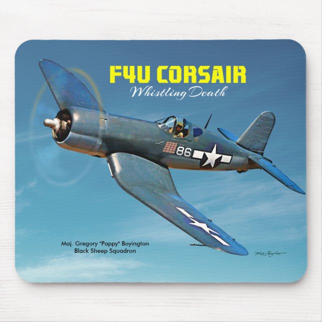 F4U-Corsair Musmatta (Framsidan)