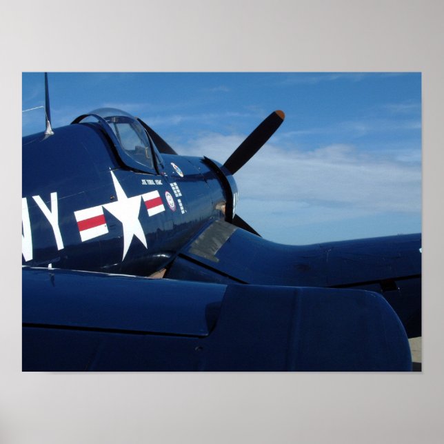 F4U Corsair Poster (Framsidan)