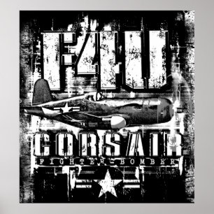 F4U CORSAIR POSTER
