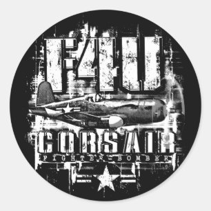 F4U CORSAIR RUNT KLISTERMÄRKE