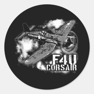 F4U CORSAIR RUNT KLISTERMÄRKE