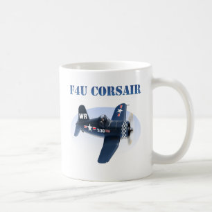 F4U-Corsairflygplan #530 Kaffemugg